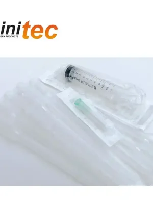 Pipettes en plastique (10 pièces) et 1 seringue avec aiguille émoussée Minitec US59-9001-00 | Schnäppchen