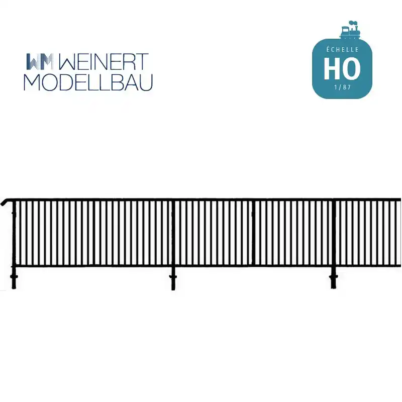 Gitter f.Brücken 84 cm 1St H0 Weinert 3252 | Herstellerpreis