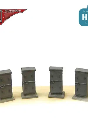 Große Batteriekästen H0 PN Sud Modélisme 0805 - Zertifiziert