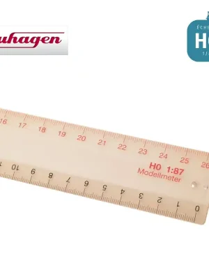 Règle de mesure à l‘échelle HO Auhagen 99004 - Premium-Qualität