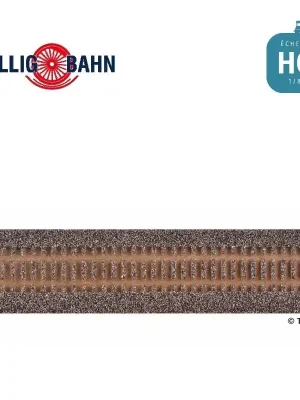 Direkt bestellen - Gleisbettung Elitegleis dunkel (braun), Länge 950 mm für Flexgleis (Holzschwellen) H0 Tillig 86509