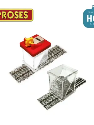 Set Epandeur de ballast et applicateur de colle Proses HO BS-FIX-02 - Preisknaller