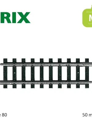 Preisknaller - Rail droit 50 mm code 80 N Minitrix 14907