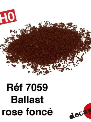 Ballast rose foncé 500 ml HO Decapod 7059 | Sicher bezahlen