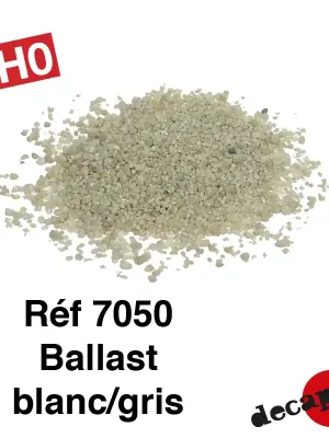 Ballast blanc/gris 500 ml HO Decapod 7050 - Schnelle Lieferung