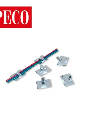 20 cable clips adhésifs Peco PL37 - Top-Qualität