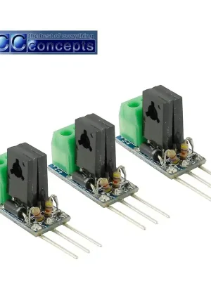 Neu - Convertisseur 3 fils vers 2 fils pour décodeur accessoires DCC (3 pcs) DCCconcepts DCD-SDC3