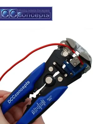 Neu gelistet - Hochwertige Abisolierzangen für Stromschienen AWG 10-24 DCC Concepts DCT-BWS