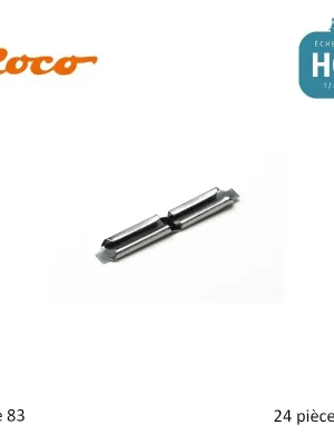Eclisses de transition code 100 code 83 24 pièces HO Roco 42612 | Aktion
