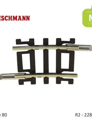 Rail de compensation courbe N-Track R2 228,2mm 6° Code 80 N Fleischmann 22234 - Top-Angebot