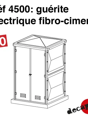 Elektrisches Faserzementgerippe H0 Decapod 4500 - Angebot