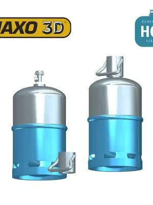 Bouteilles de gaz propane pour réchauffeur avec bouchon amovible 10 pcs HO Haxo 3D 345111 - Neu im Shop