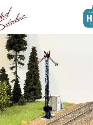 Signal mécanique Sémaphore Lartigue d‘origine PO Epoque II/III HO Rafael Sanchez FR4402 | Direkt kaufen