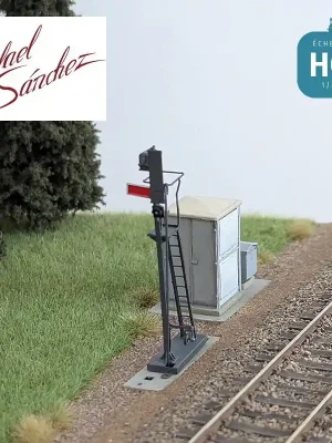 Markenqualität - Signal mécanique SNCF unifié Guidon d‘arrêt HO Rafael Sanchez FR0550