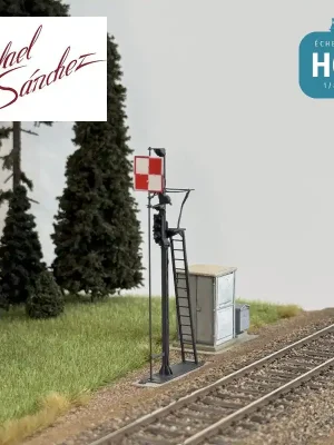 Signal mécanique SNCF unifié Carré HO Rafael Sanchez FR0114 - Expressversand