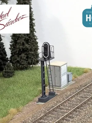 Signal lumineux SNCF unifié 2 feux Vert-rouge HO Rafael Sanchez FR0320 | Sonderaktion