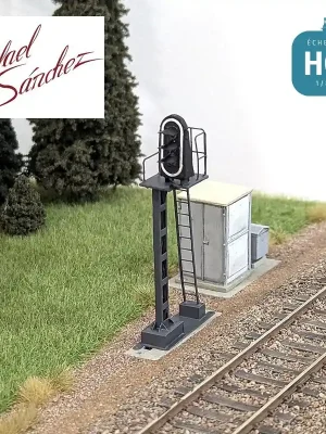 Signal lumineux SNCF unifié 3 feux Vert-rouge-jaune HO Rafael Sanchez FR0330 | Knallerpreis