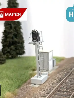 Schnäppchen - Signal lumineux SNCF 2 feux Sémaphore bloc manuel HO Mafen 913201
