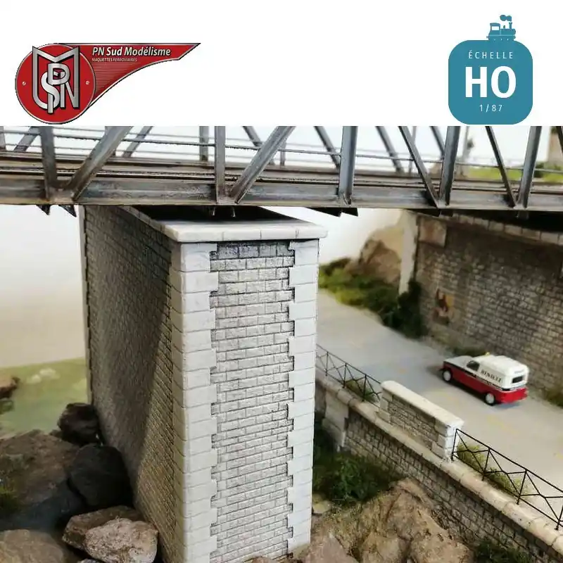 Brückenpfeiler zweigleisig H0 PN Sud modélisme 87137 | Top-Deal
