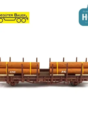 Direkt ab Werk | Eisenrohren 2er Set H0 Ladegüter Bauer H01001