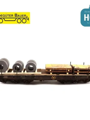 Stahlcoils und Bleche H0 Ladegüter Bauer H01024 - Nur diese Woche