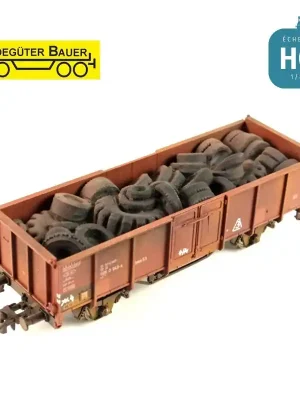 Aktion | Altreifen für offene Güterwagen H0 Ladegüter Bauer H01027