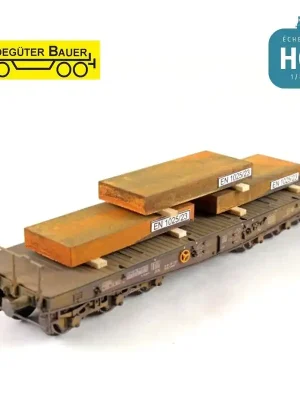 Ausverkauf - Eisenbrammen (3 St) H0 Ladegüter Bauer H01034