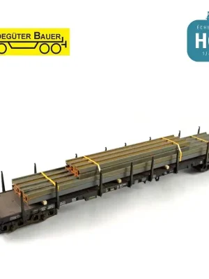 Stahl-H-Träger, lang H0 Ladegüter Bauer H01060 - Wochenendangebot