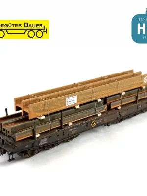 H-förmige Stahlprofile 2 H0 Ladegüter Bauer H01065 - Premium-Qualität