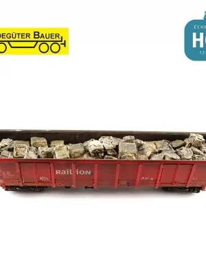 Premium - Gepresste Schrottwürfel für Eaons-x H0 Ladegüter Bauer H01101