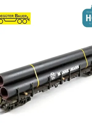 Großes trapezförmiges Pfahlrohr H0 Ladegüter Bauer H01103 | Premium-Qualität