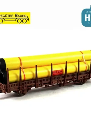 Qualitätsprodukt - Gasrohre im Trapezschacht H0 Ladegüter Bauer H01130