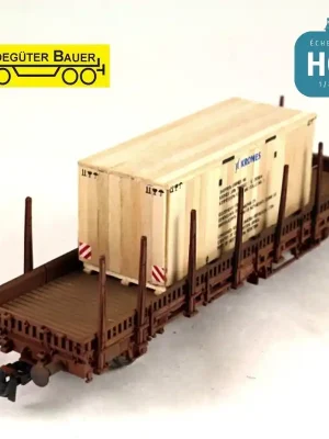 Holzkiste für Maschinentransport "Krones" H0 Ladegüter Bauer H01169 - Nur solange der Vorrat reicht