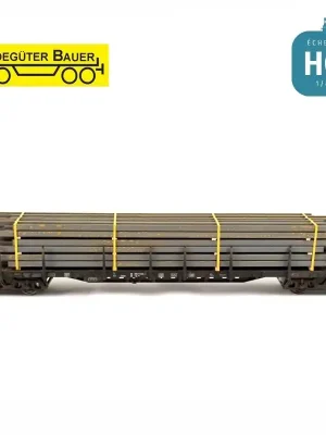 Stahl I-Träger, kurze Länge H0 Ladegüter Bauer H01214 - Schneller Versand