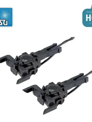 Geprüfte Qualität | Automatische elektromagnetische Digitalkupplung 2 stück H0 ESU 41002