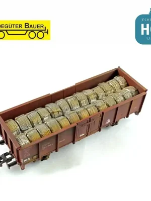 Verfügbar - Stahldraht-Coils für Achslastwagen H0 Ladegüter Bauer H01155