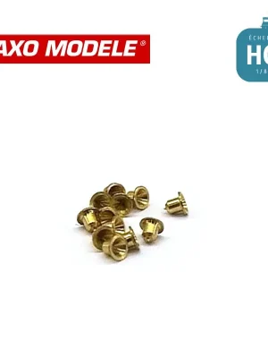 Zertifiziert | Pivot de roulement en laiton 100 pcs HO Haxo Modèle HM44112/C