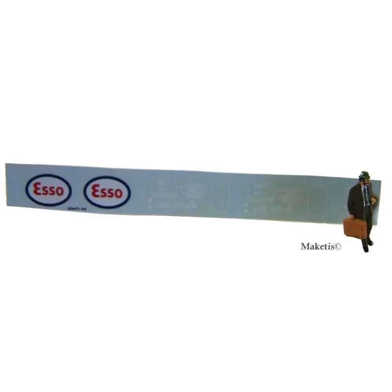 Déco citerne "ESSO" SNCF Ep III HO Haxo Modèle HM44022 | Hammerpreis
