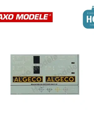 Wochenendangebot | Déco citerne "ALGECO" pour un wagon SNCF Ep III HO Haxo Modèle HM44060