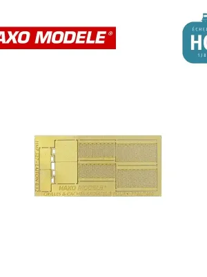 Grille calandre + cache radiateur pour Y 7100/7400 HO Haxo Modèle HM44124 | Versand noch heute