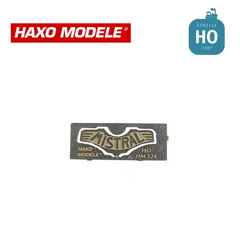 Beliebt | Plaque frontale MISTRAL ancienne HO Haxo Modèle HM44157
