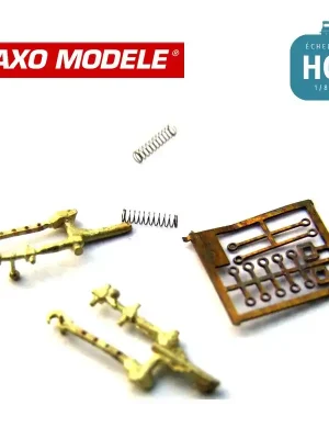 Attelages à vis, 1 paire à assembler HO Haxo Modèle HM84012 | Nicht verpassen
