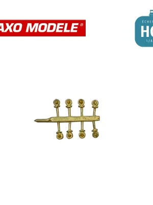 Expresslieferung | Aérateur Torpédo 8 pcs HO Haxo Modèle HM84050