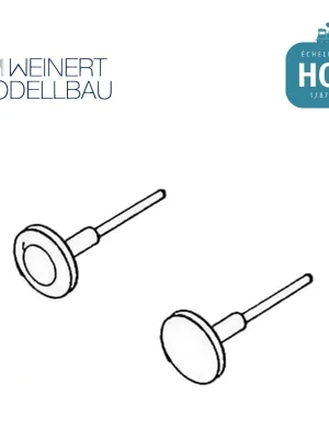Puffertell.f.Länderbahn. 4,3mm Weinert 8612 | Topseller