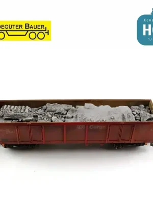 Profi-Qualität | Betonschrott für Eaos-Wagen H0 Ladegüter Bauer H01233
