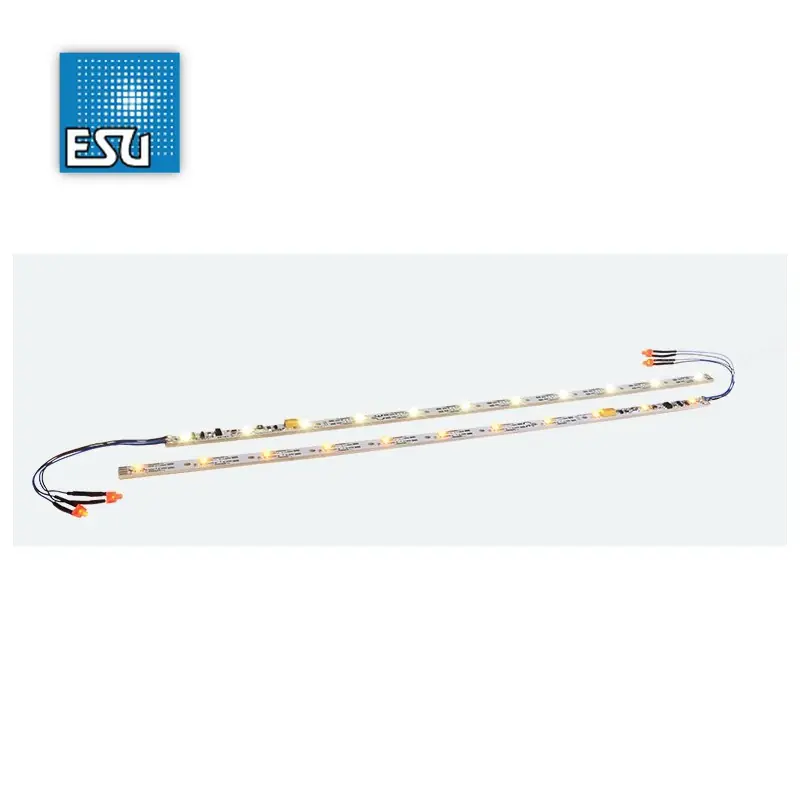 Preishit | kit éclairage intérieur ESU 50700 11 Leds Blanc-chaud + 2 rouges fin de convoi