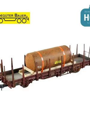 Markenqualität - Kleiner Tank H0 Ladegüter Bauer H01253