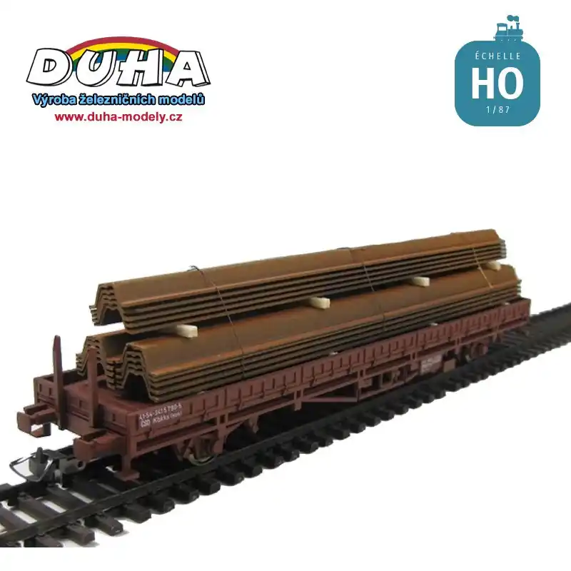 Meistverkauft | Palplanches "Larsen" 161 mm rouillées HO Duha 11423-F