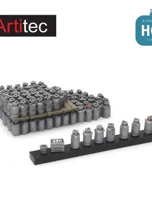 Chargement de bidons de lait 52x22 mm HO Artitec 487.801.80 | Nur diese Woche