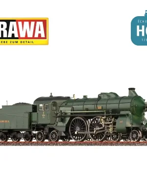 Locomotive à vapeur BR S2/6 K.Bay.Sts.B. Ep I Digital son HO Brawa 70146 - Bewährte Qualität